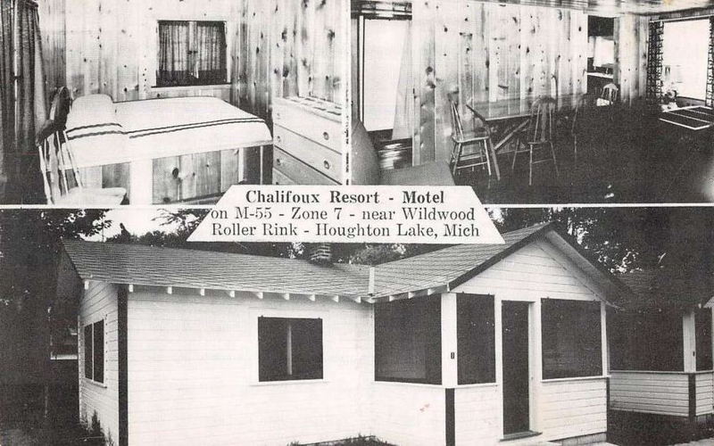 Chalifoux Resort Motel - Vintage Postcard (newer photo)